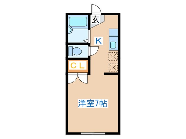 ファミーユMⅡの物件間取画像